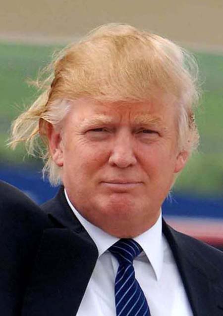 Donald Trump in the Wind