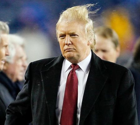 Donald Trump in the Wind